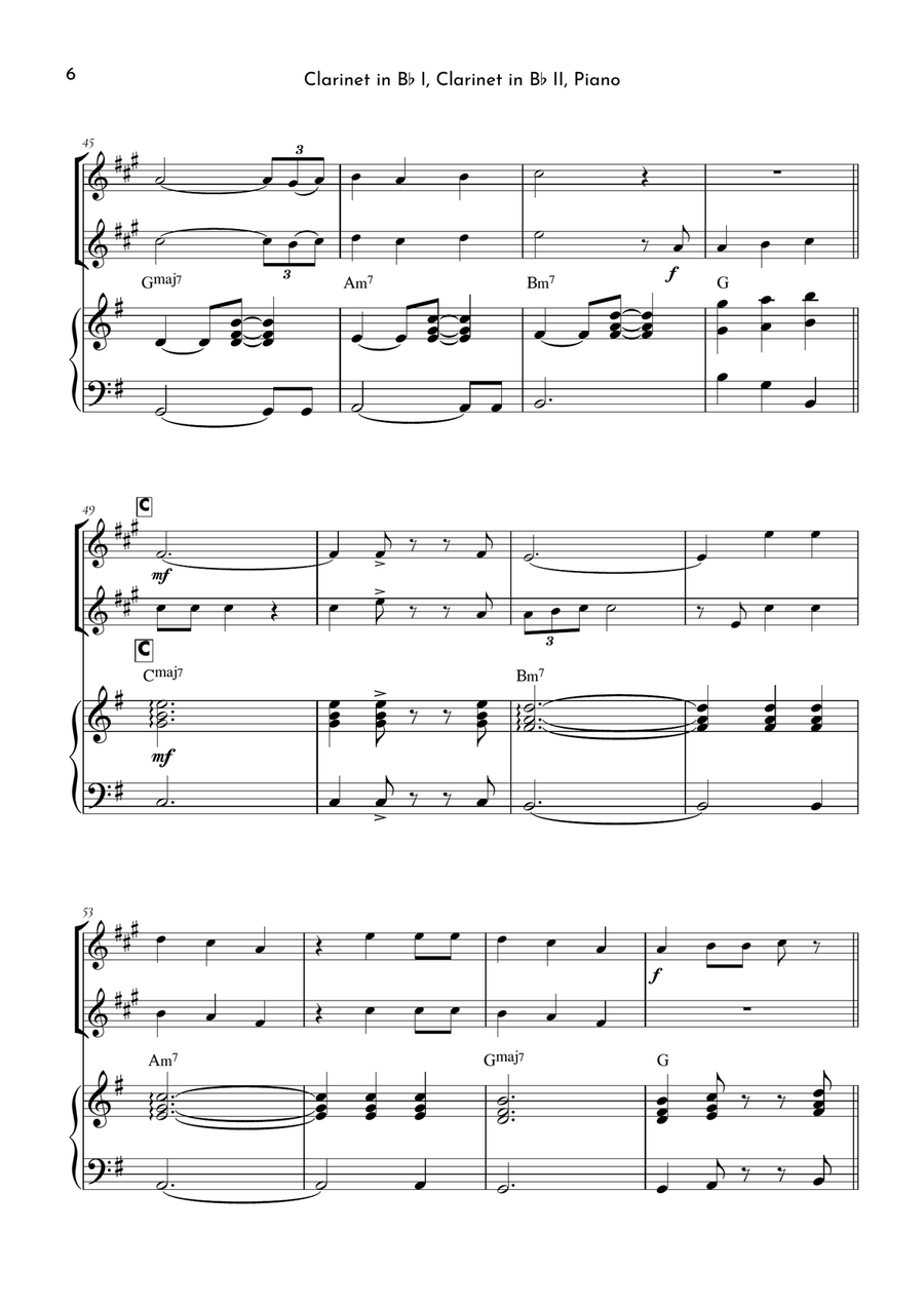 If I Ain't Got You If I Ain't Got You Woodwind Duet scores gallery preview page 6