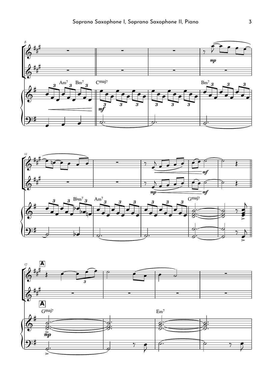 If I Ain't Got You If I Ain't Got You Woodwind Duet scores gallery preview page 3