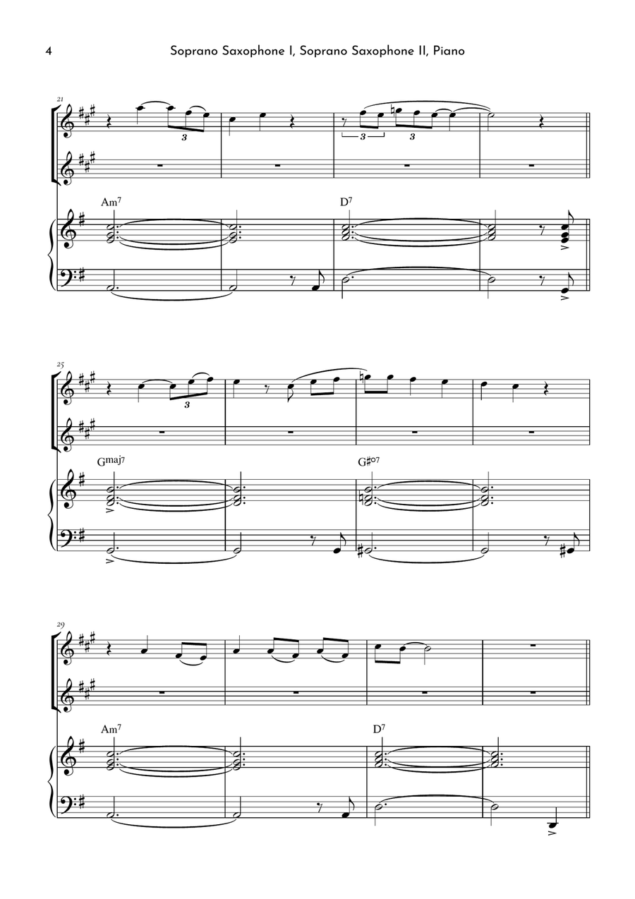 If I Ain't Got You If I Ain't Got You Woodwind Duet scores gallery preview page 4