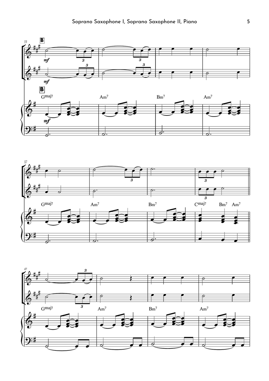 If I Ain't Got You If I Ain't Got You Woodwind Duet scores gallery preview page 5