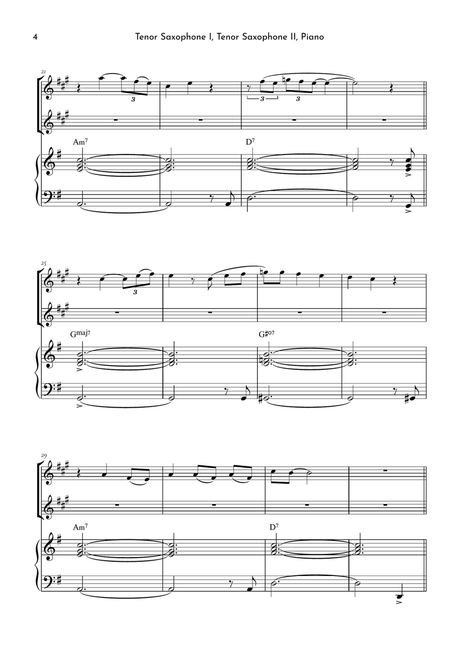 If I Ain't Got You If I Ain't Got You Woodwind Duet scores gallery preview page 4