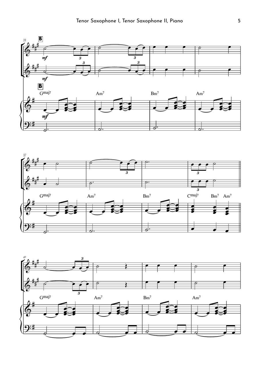 If I Ain't Got You If I Ain't Got You Woodwind Duet scores gallery preview page 5