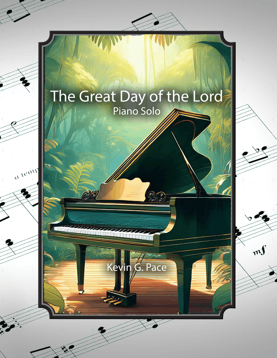 The Great Day of the Lord, piano solo Piano Solo scores gallery preview page 1