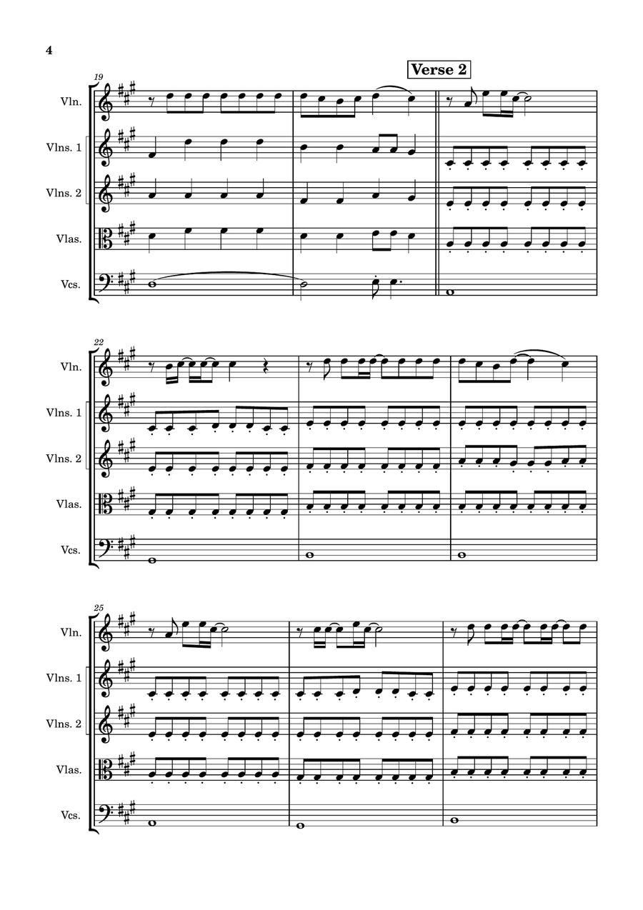 Somewhere Only We Know String Orchestra scores gallery preview page 4
