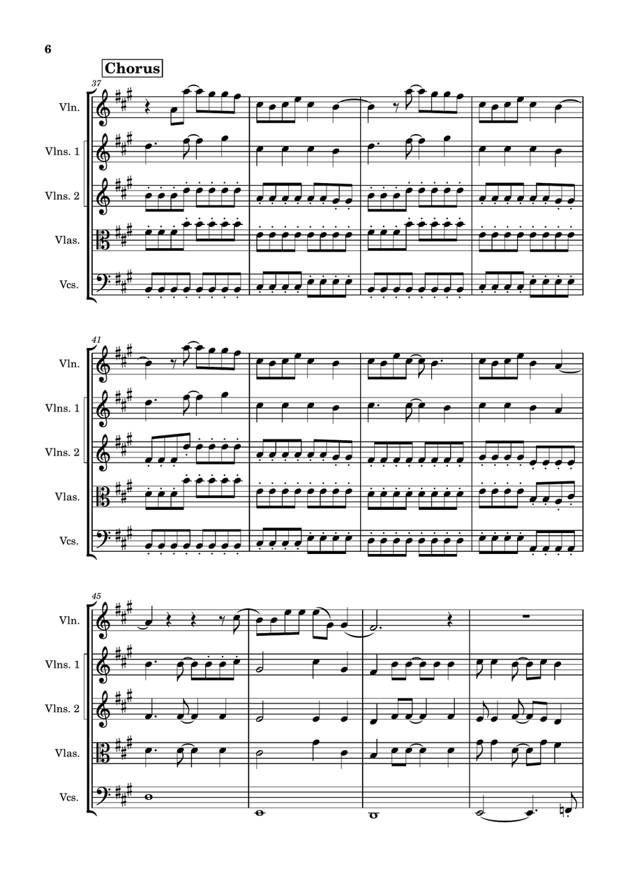 Somewhere Only We Know String Orchestra scores gallery preview page 6