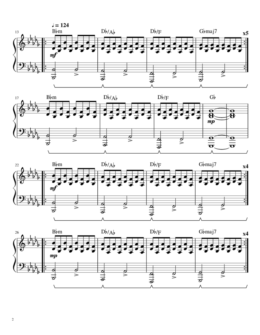 Hometown Glory Hometown Glory Easy Piano scores gallery preview page 2