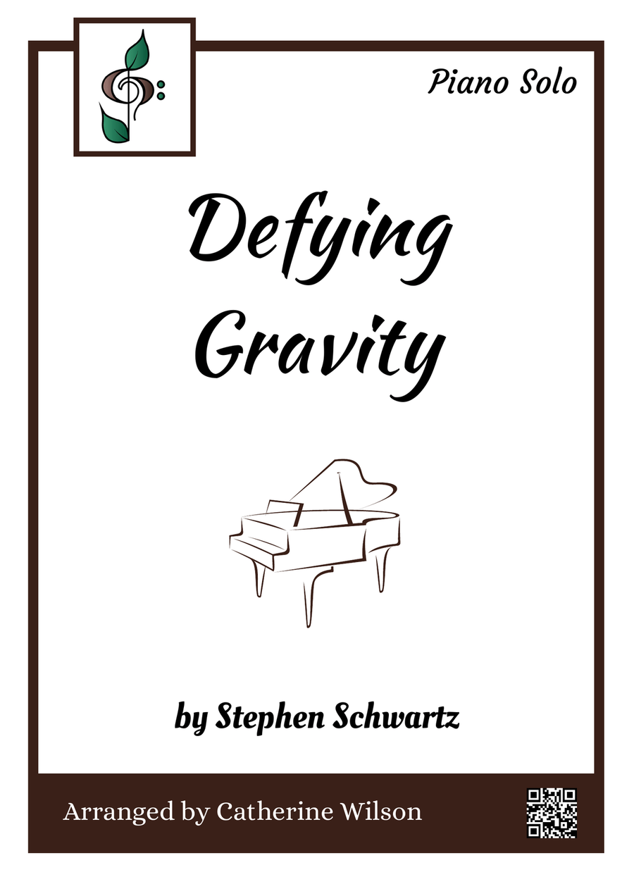 Defying Gravity Piano Solo scores gallery preview page 1