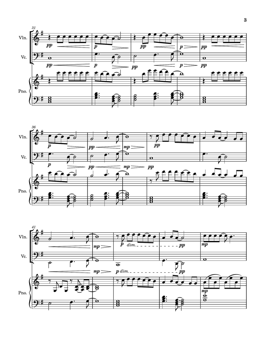 Shallow Shallow String Duet scores gallery preview page 3