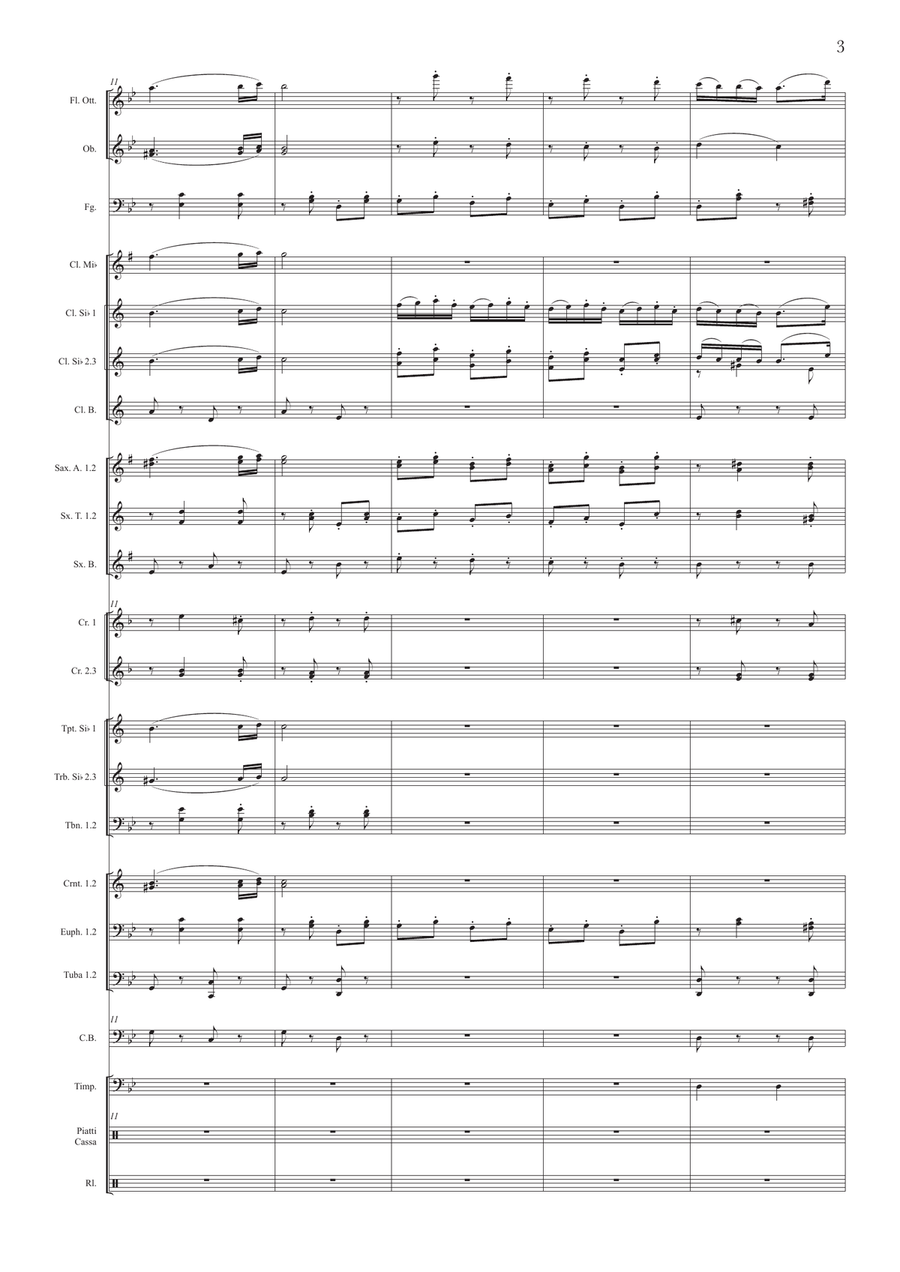 Danza Ungherese n° 5 (Hungarian Dance No 5) Concert Band scores gallery preview page 6