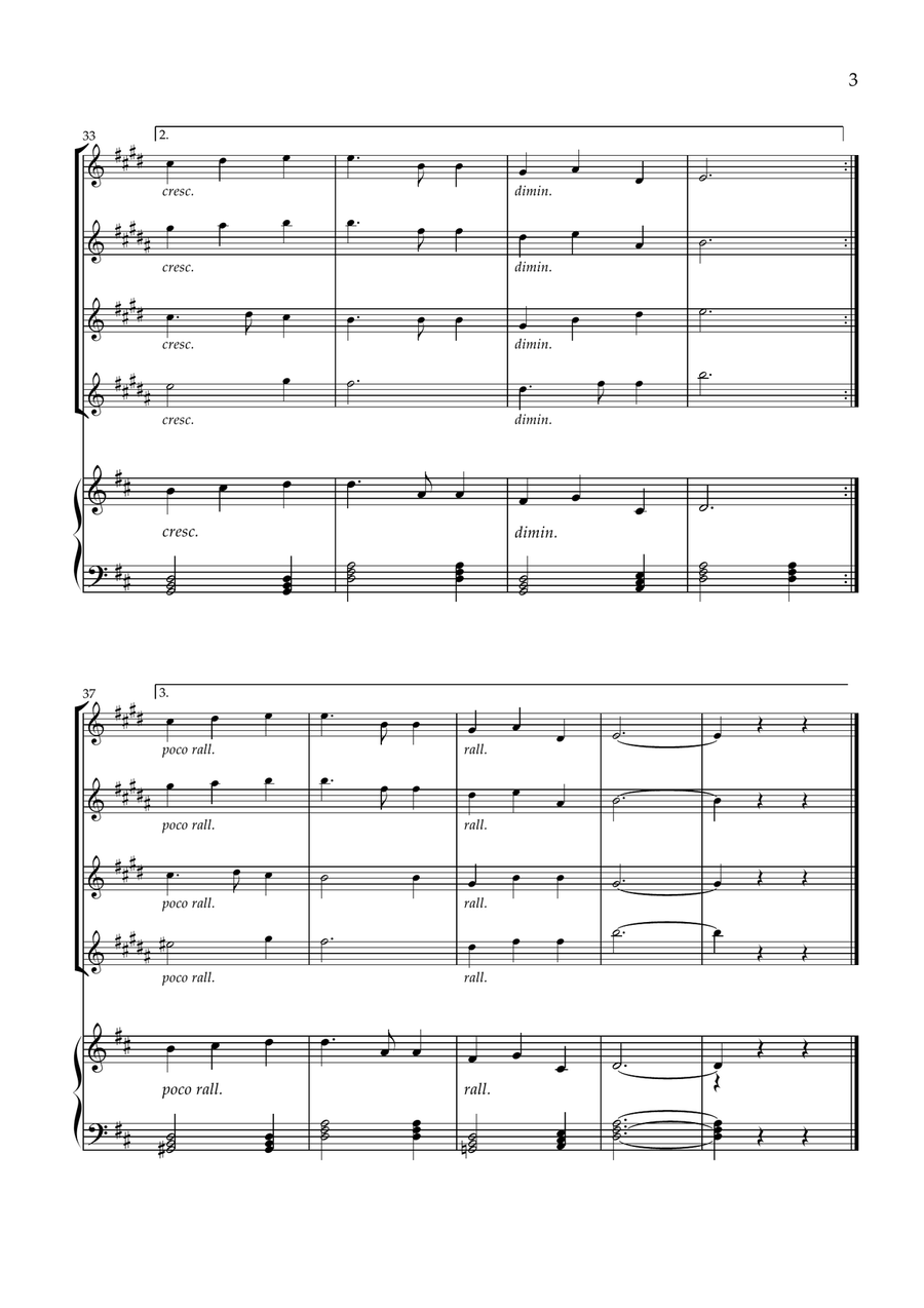 Great Is Thy Faithfulness Small Ensemble scores gallery preview page 3