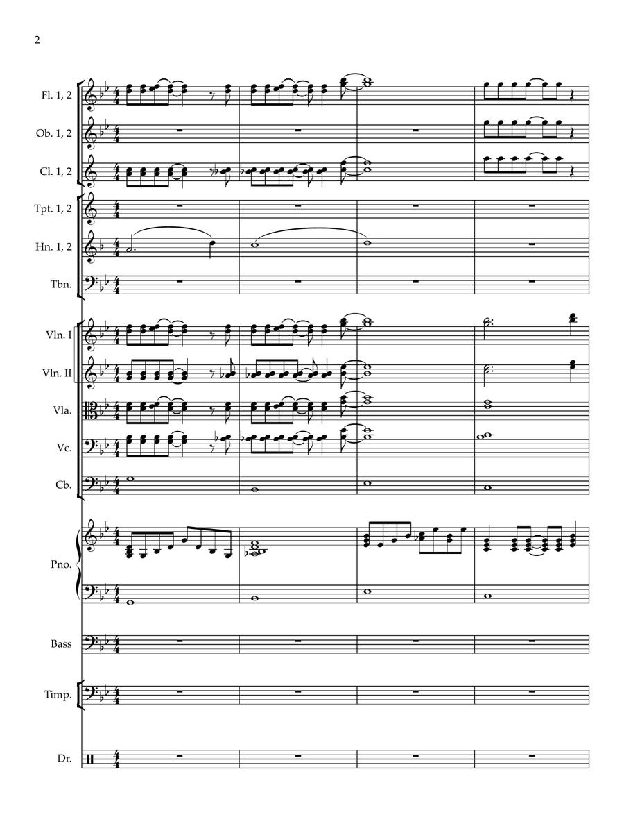 Bohemian Rhapsody Bohemian Rhapsody Full Orchestra scores gallery preview page 2