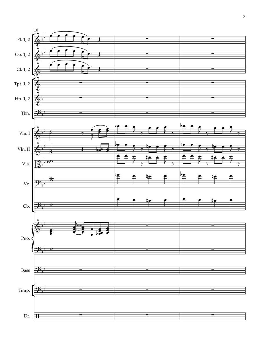 Bohemian Rhapsody Bohemian Rhapsody Full Orchestra scores gallery preview page 3