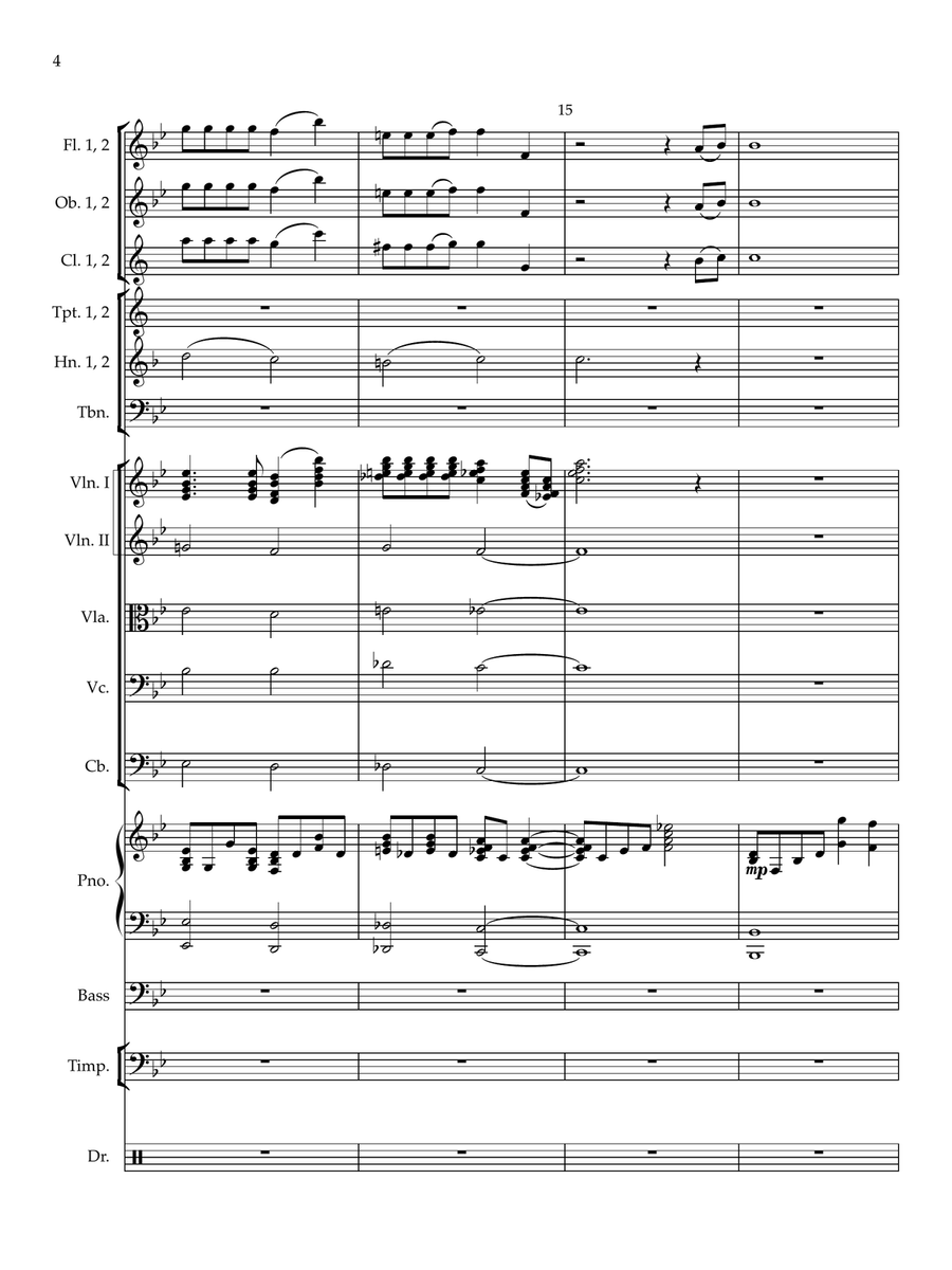 Bohemian Rhapsody Bohemian Rhapsody Full Orchestra scores gallery preview page 4