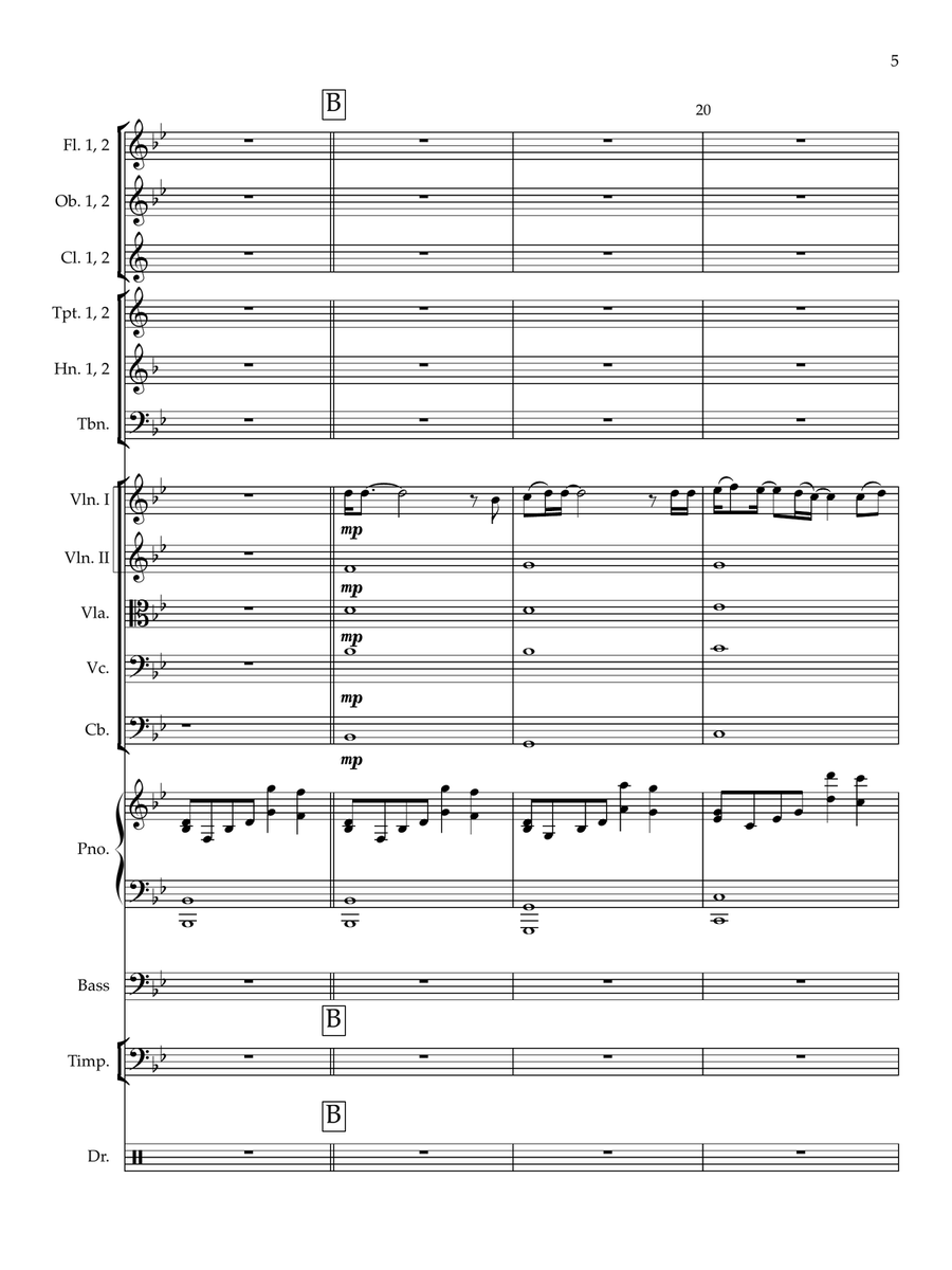 Bohemian Rhapsody Bohemian Rhapsody Full Orchestra scores gallery preview page 5