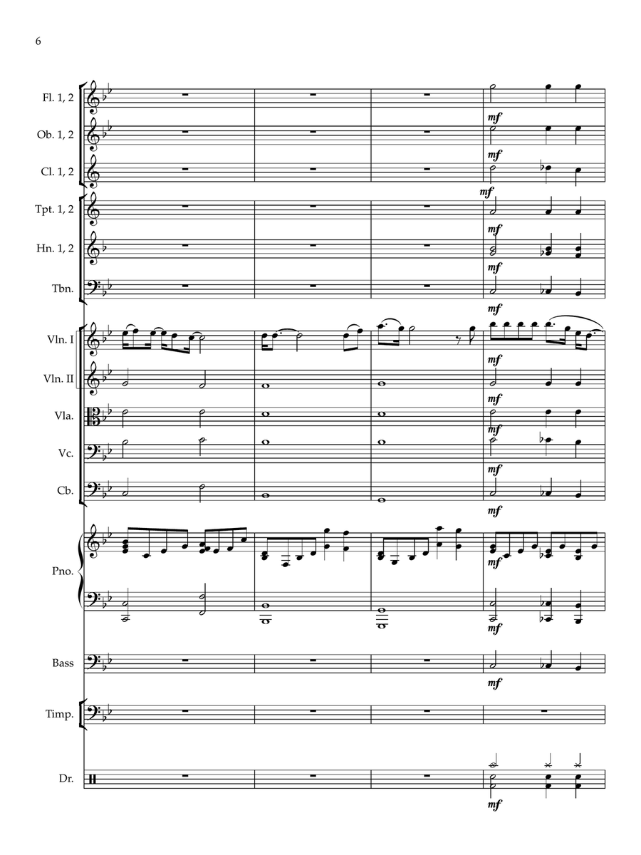 Bohemian Rhapsody Bohemian Rhapsody Full Orchestra scores gallery preview page 6
