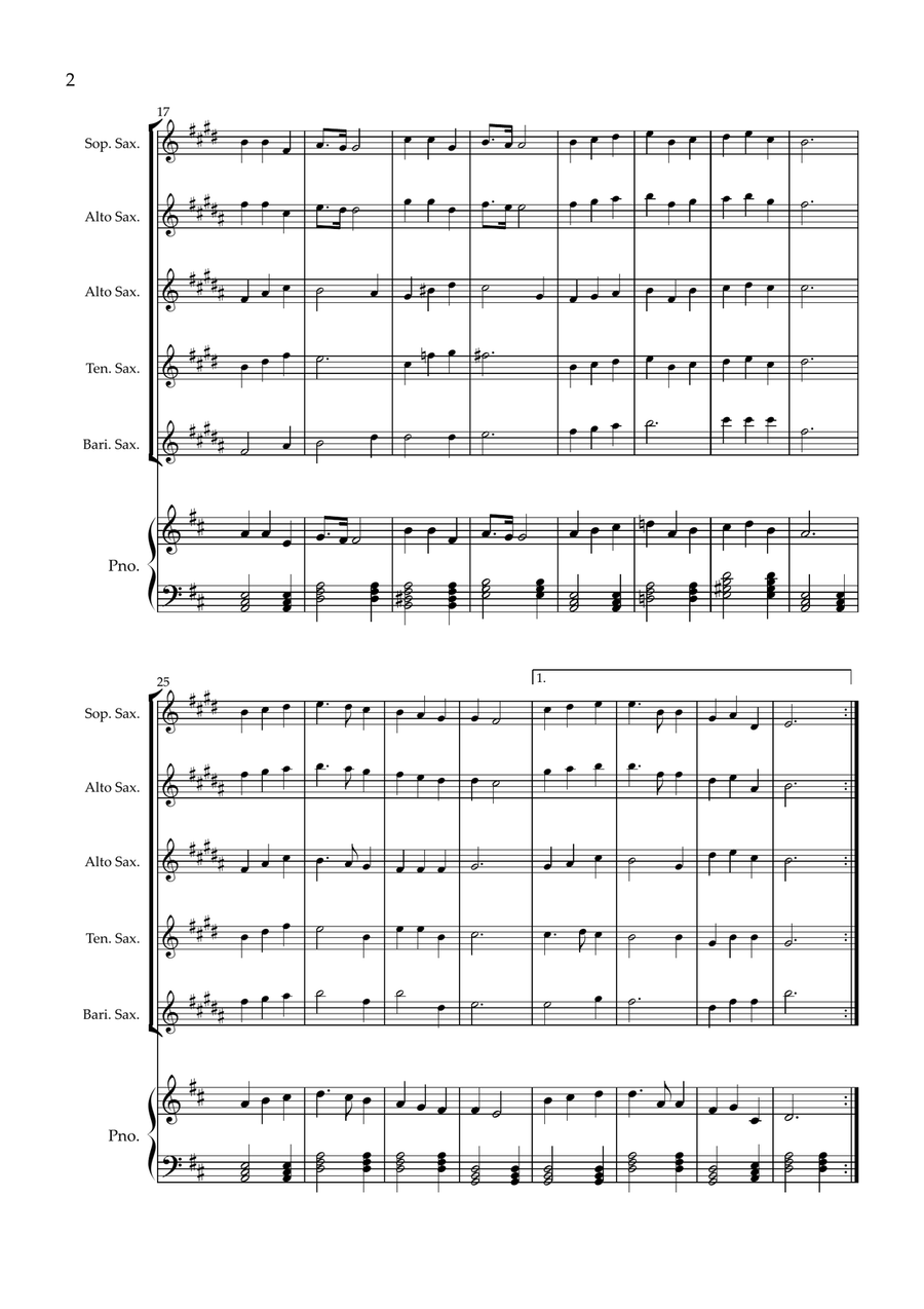 Great Is Thy Faithfulness Small Ensemble scores gallery preview page 2