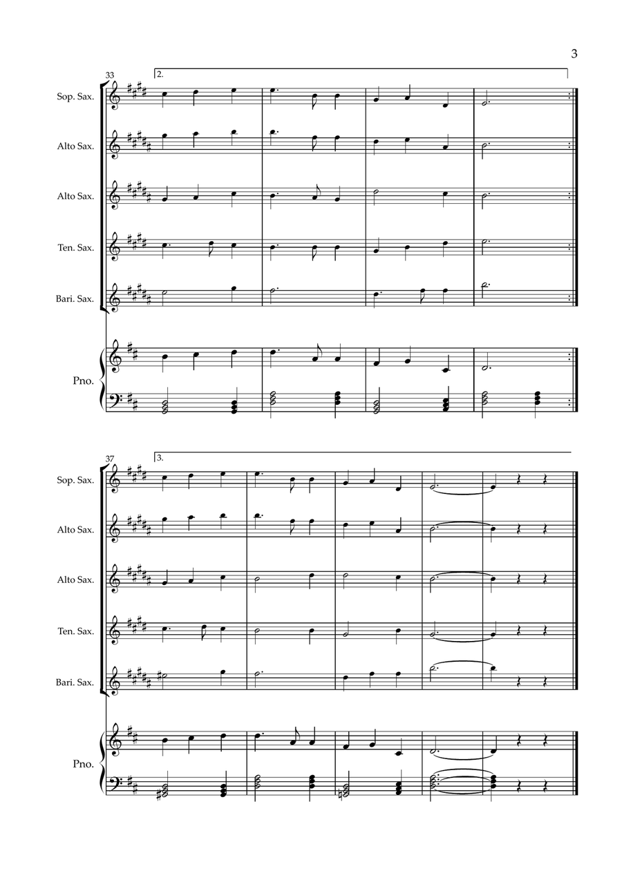 Great Is Thy Faithfulness Small Ensemble scores gallery preview page 3