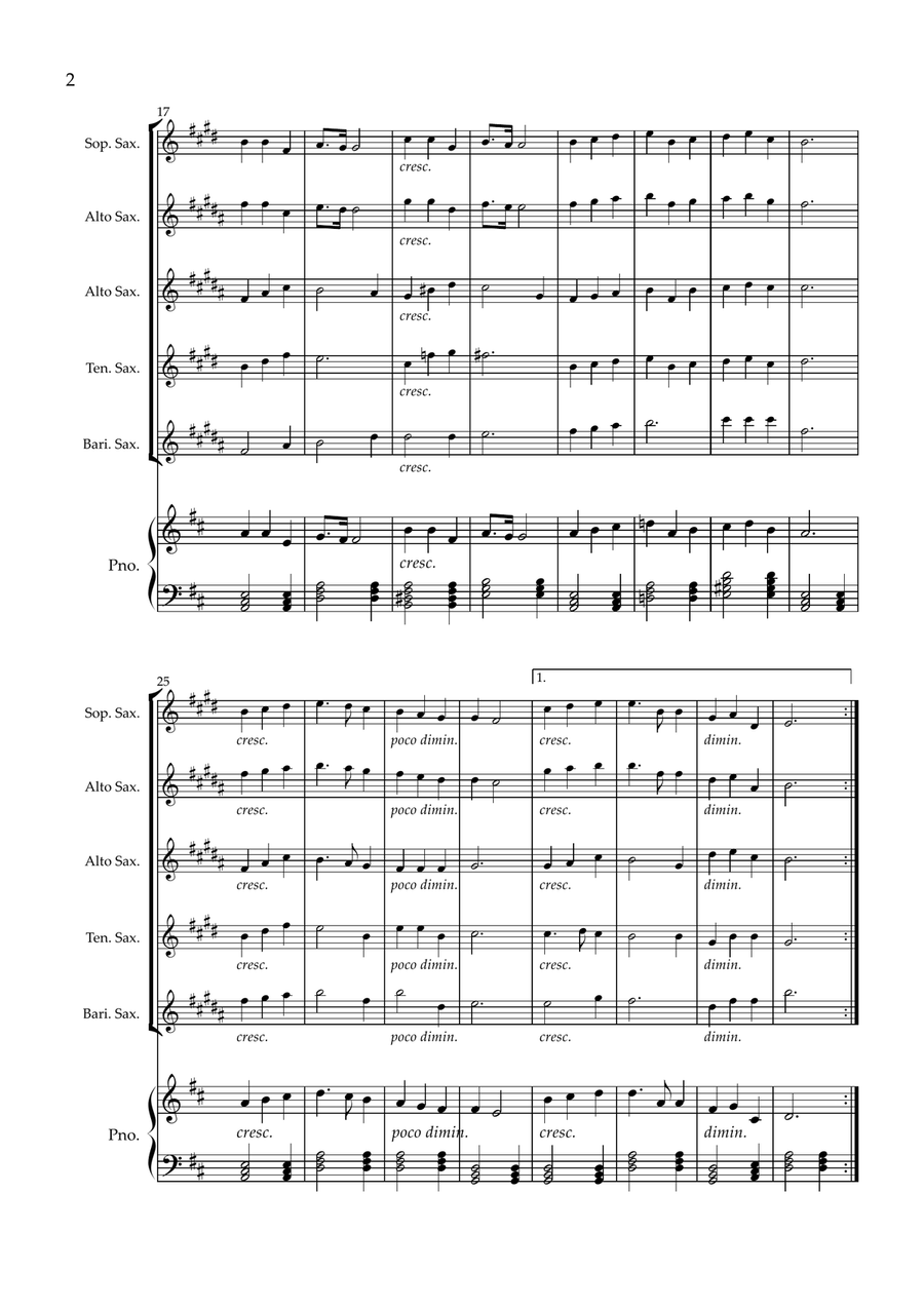 Great Is Thy Faithfulness Small Ensemble scores gallery preview page 2