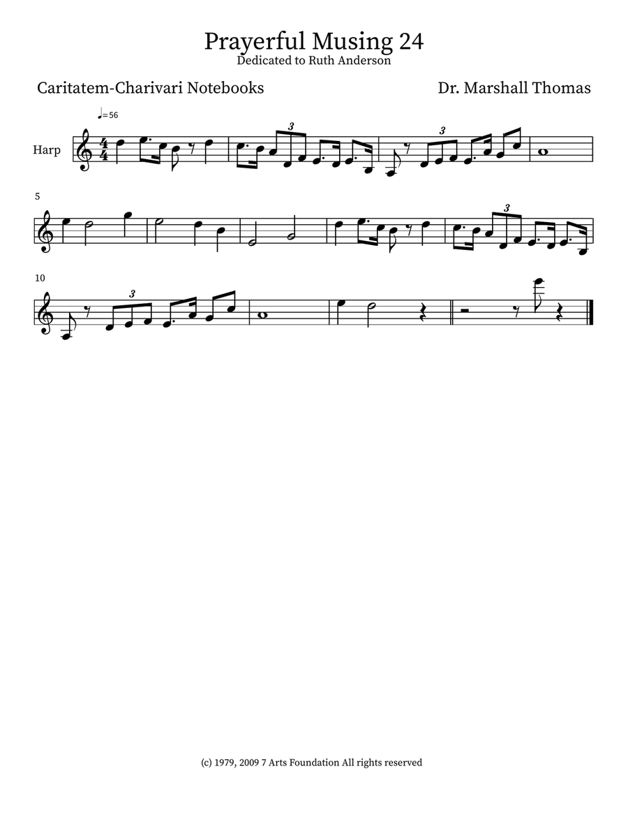 Prayerful Musing 24 Prayerful Musing 24 Small Ensemble scores gallery preview page 4
