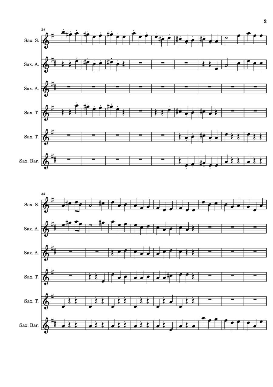 SYMPHONIE N 6 SYMPHONIE N 6 Full Orchestra scores gallery preview page 3