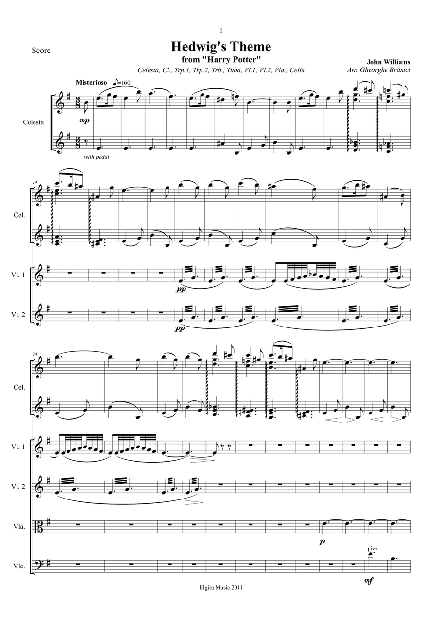 HEDWIG'S THEME (