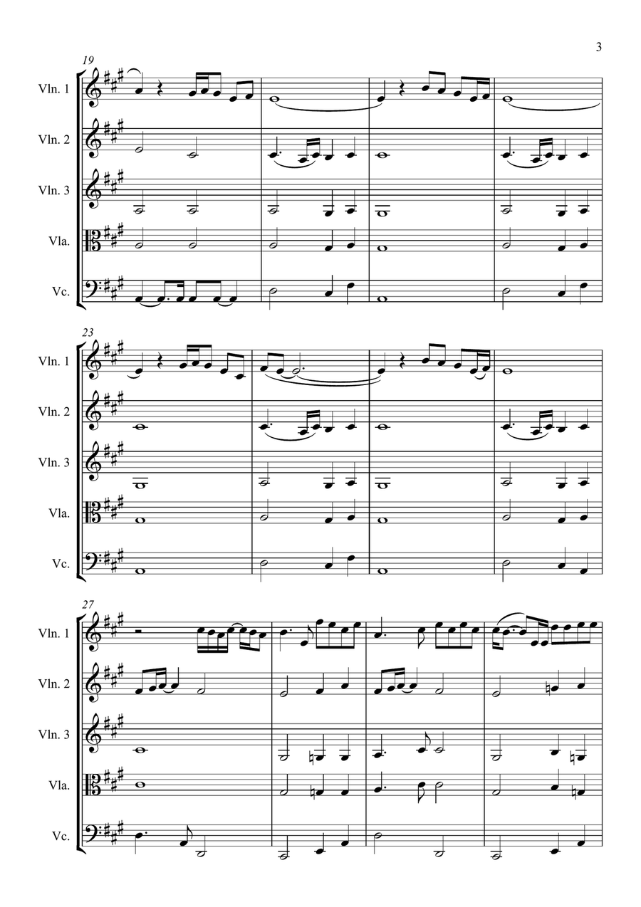 The Closer I Get To You The Closer I Get To You String Quartet scores gallery preview page 3