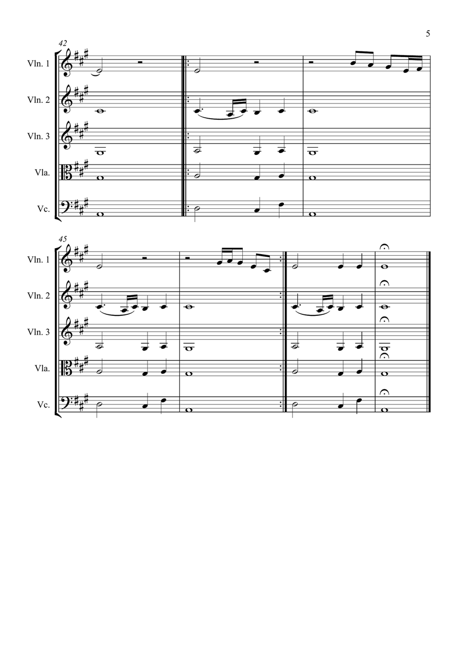 The Closer I Get To You The Closer I Get To You String Quartet scores gallery preview page 5