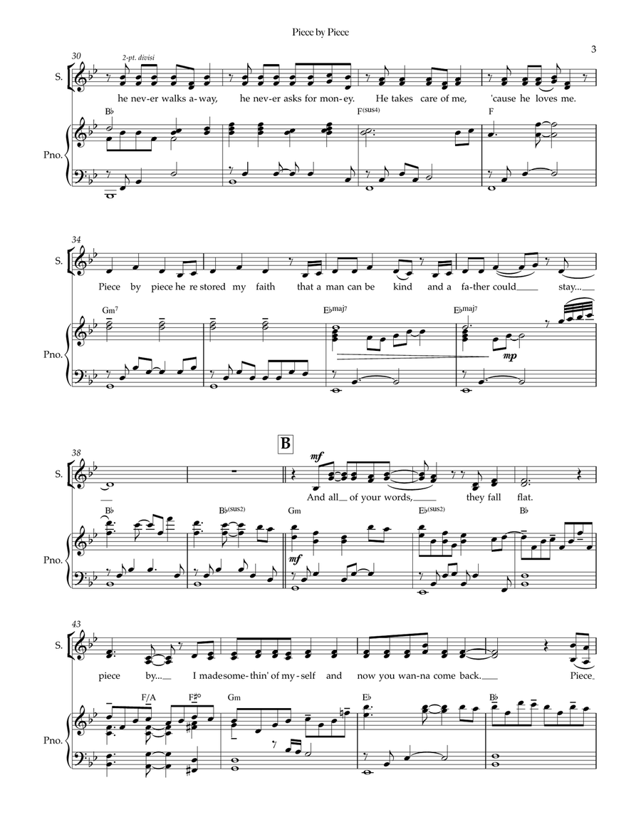 Piece By Piece SSA scores gallery preview page 3
