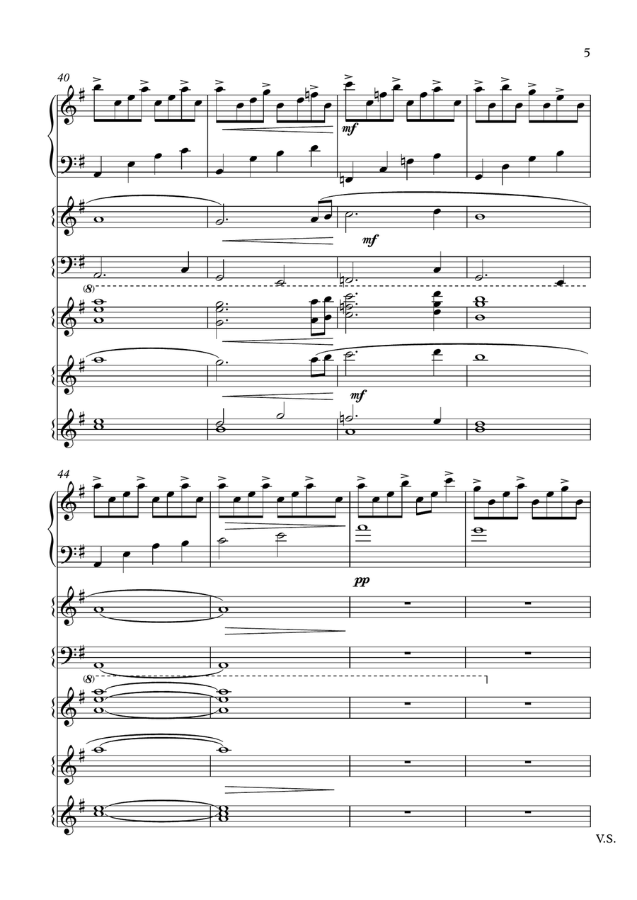 Jellyfish Dance Jellyfish Dance Small Ensemble scores gallery preview page 5