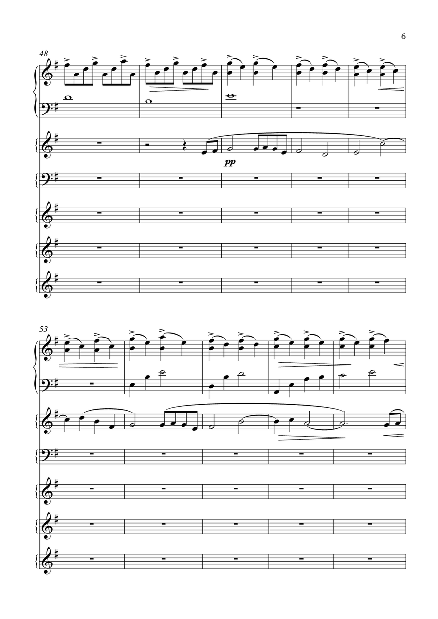 Jellyfish Dance Jellyfish Dance Small Ensemble scores gallery preview page 6