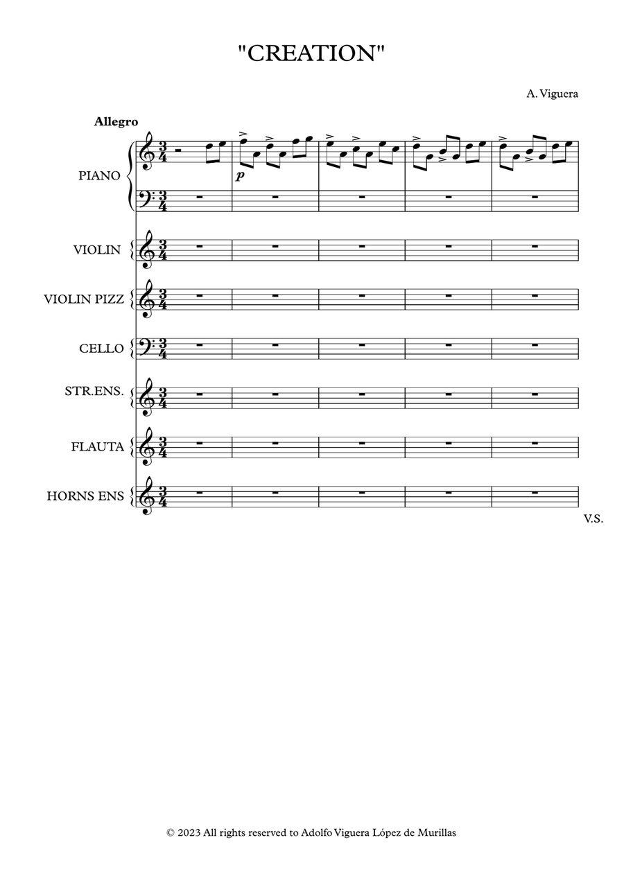 Creation Creation Small Ensemble scores gallery preview page 1