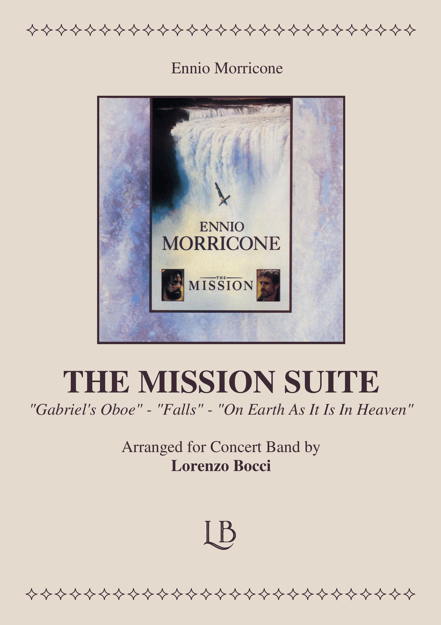 Medley: Gabriel's Oboe with Falls and On Earth As It Is In Heaven Concert Band scores gallery preview page 1
