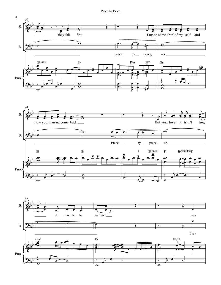 Piece By Piece 3-Part scores gallery preview page 4