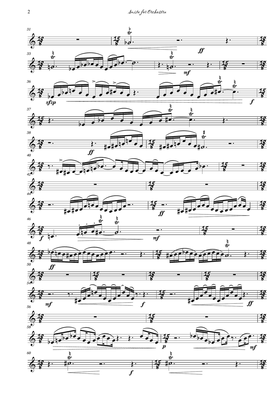 Suite For Orchestra Mv. 5 Full Orchestra scores gallery preview page 5