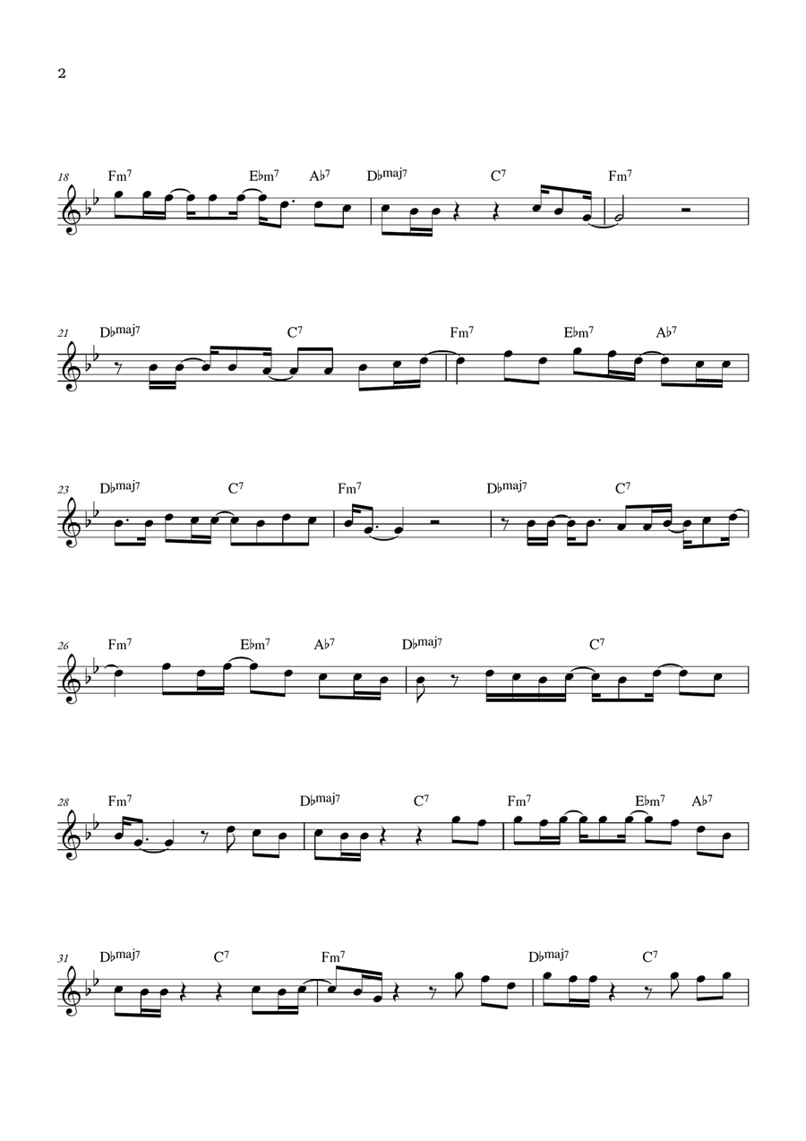 Just The Two Of Us Just The Two Of Us B-Flat Clarinet scores gallery preview page 2