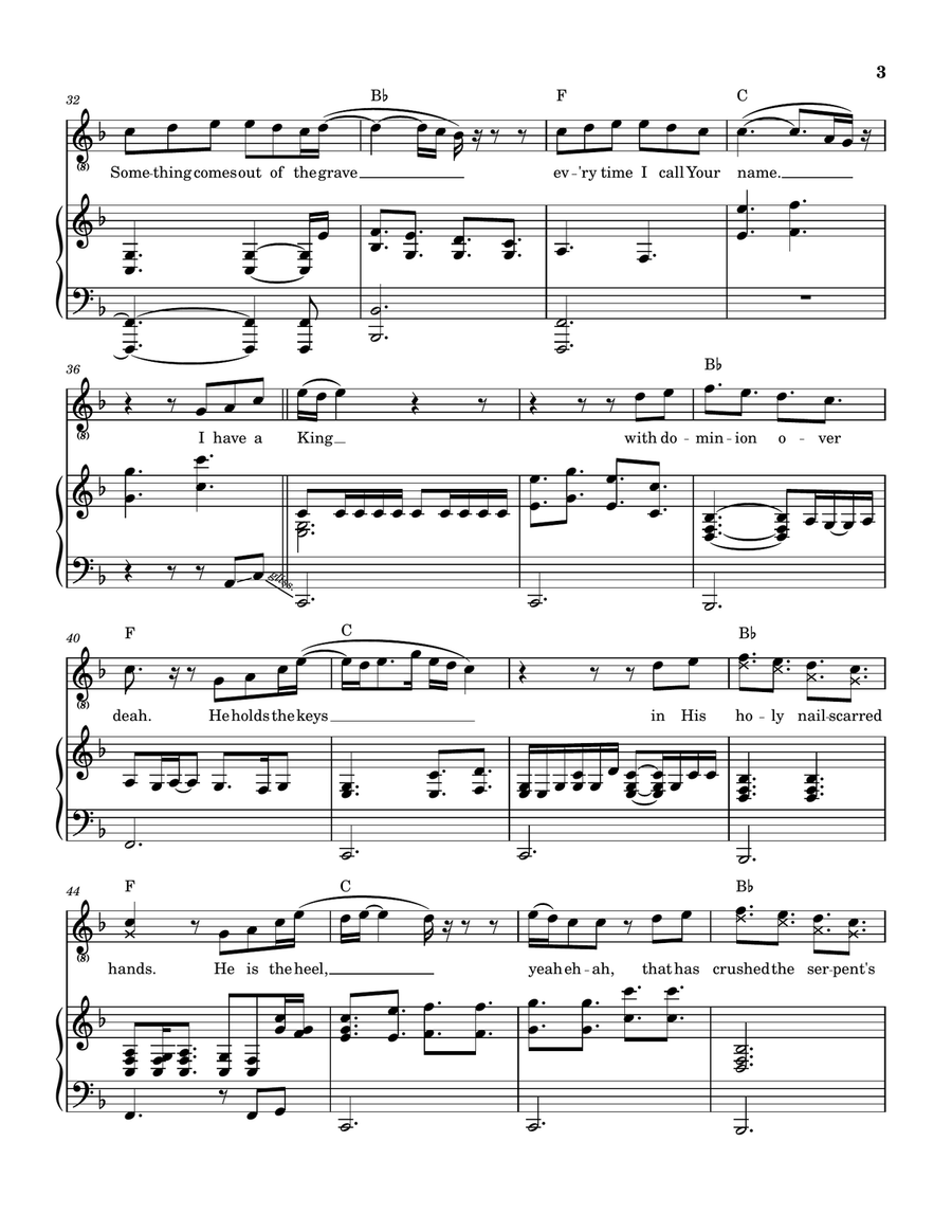 I Know A Name I Know A Name Piano, Vocal scores gallery preview page 4