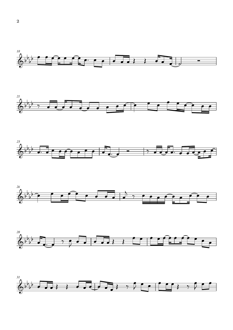 Just The Two Of Us Just The Two Of Us Flute Solo scores gallery preview page 2