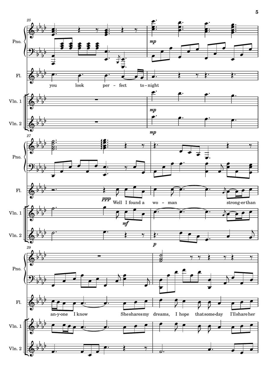 Perfect Perfect Small Ensemble scores gallery preview page 5