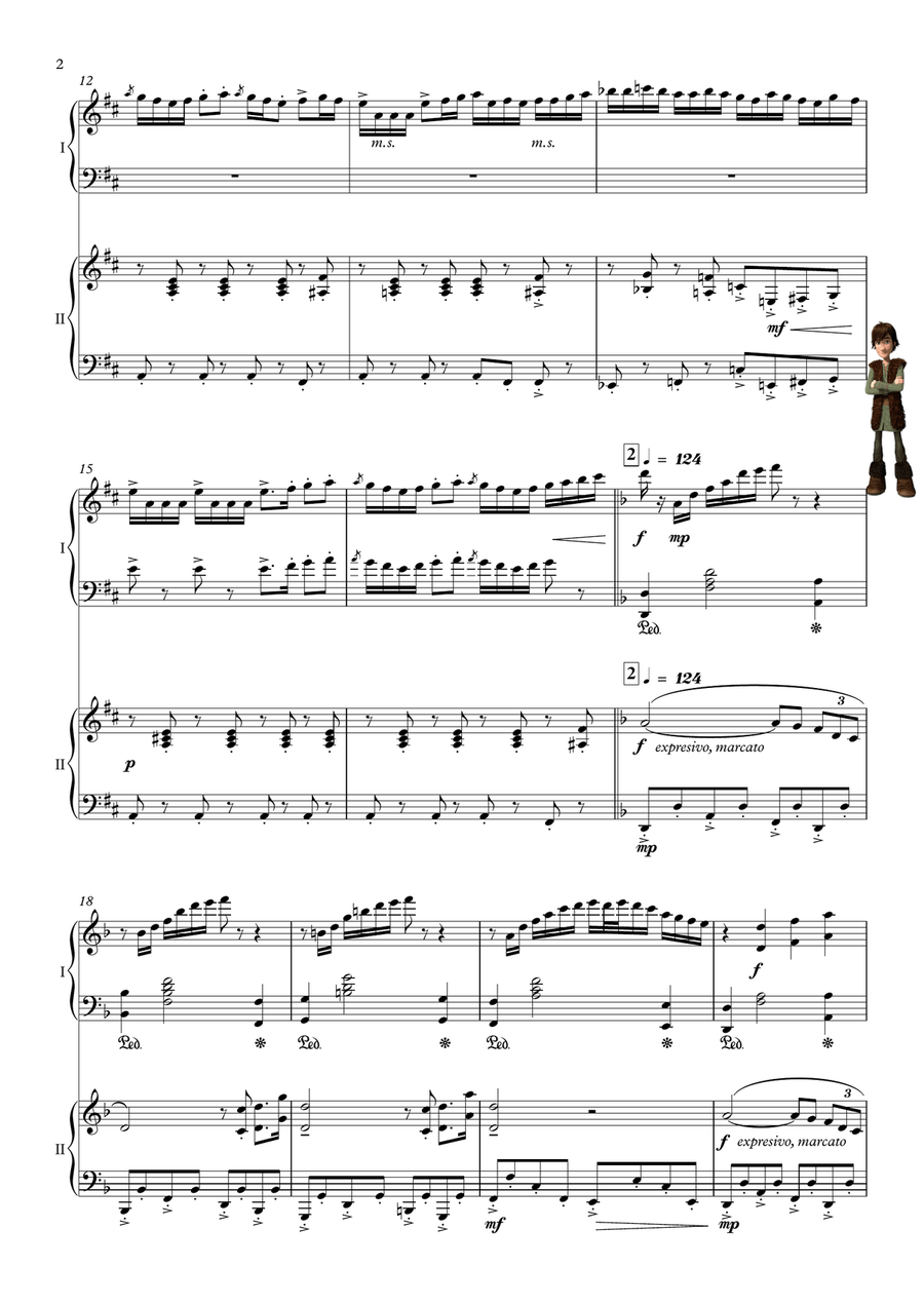 See You Tomorrow See You Tomorrow Piano Duet scores gallery preview page 2