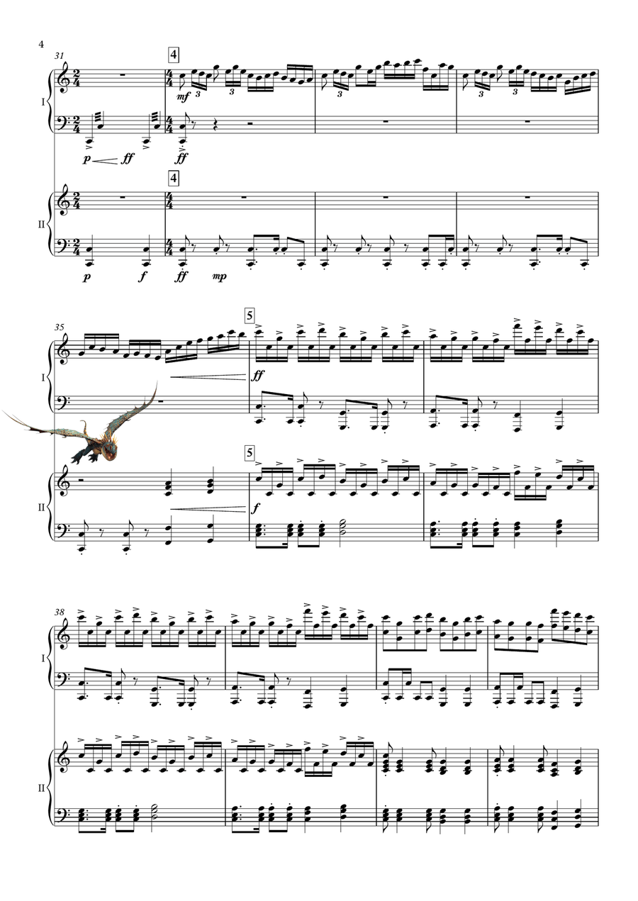 See You Tomorrow See You Tomorrow Piano Duet scores gallery preview page 4