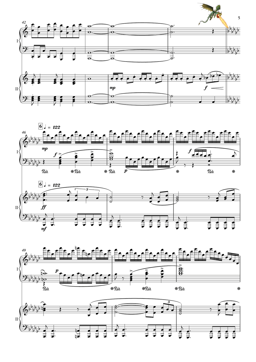 See You Tomorrow See You Tomorrow Piano Duet scores gallery preview page 5