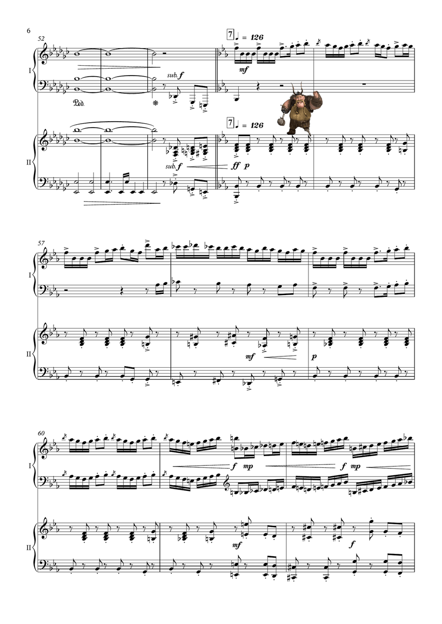 See You Tomorrow See You Tomorrow Piano Duet scores gallery preview page 6