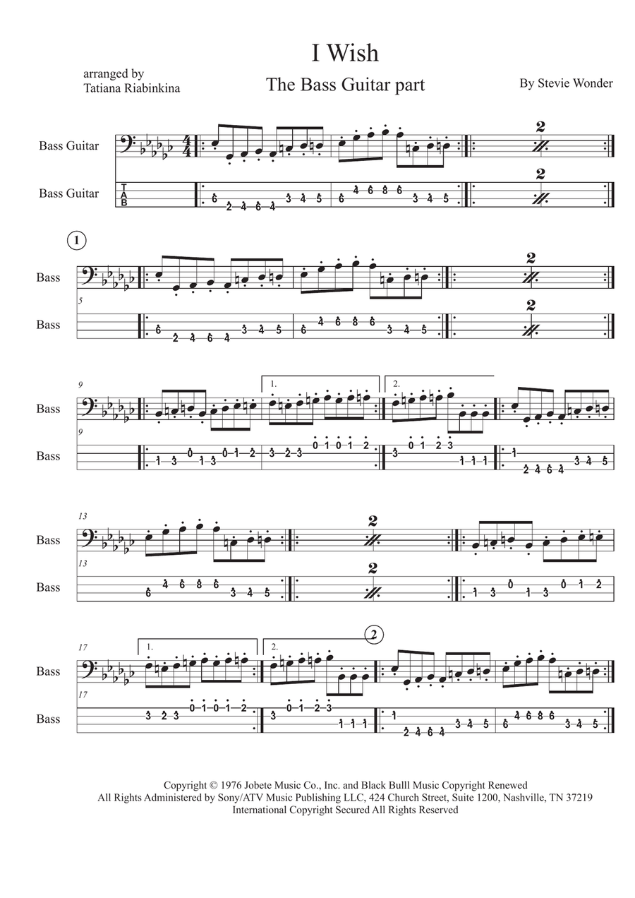 I Wish I Wish Acoustic Guitar scores gallery preview page 1