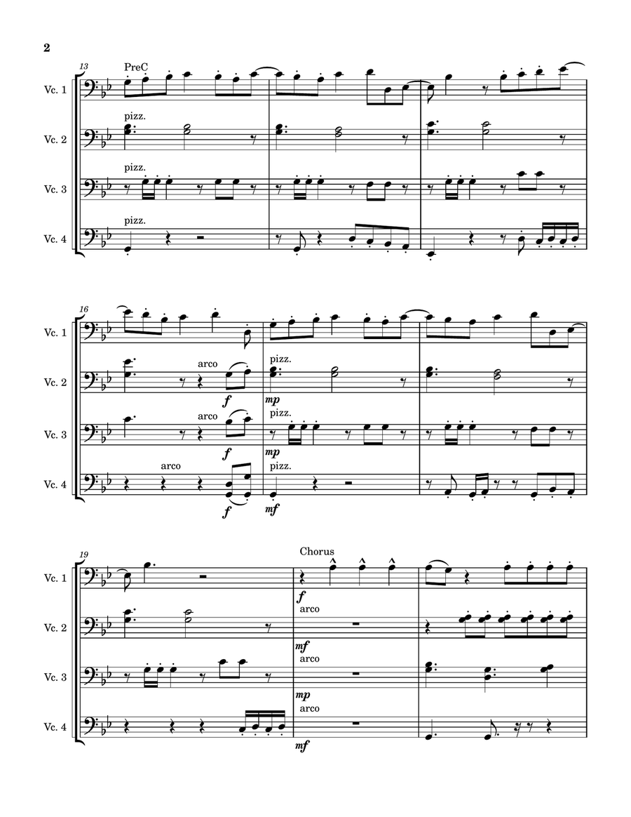 The Boy Is Mine The Boy Is Mine String Quartet scores gallery preview page 2