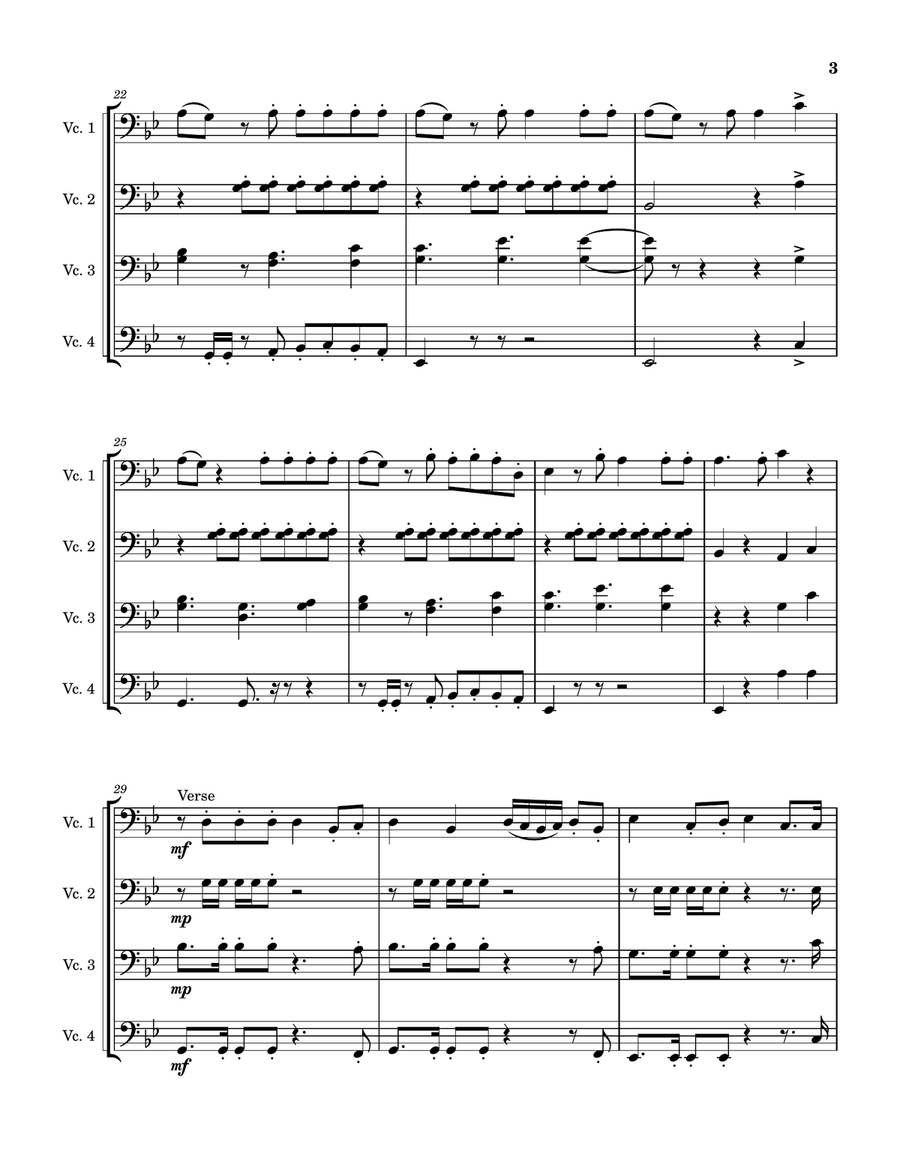 The Boy Is Mine The Boy Is Mine String Quartet scores gallery preview page 3