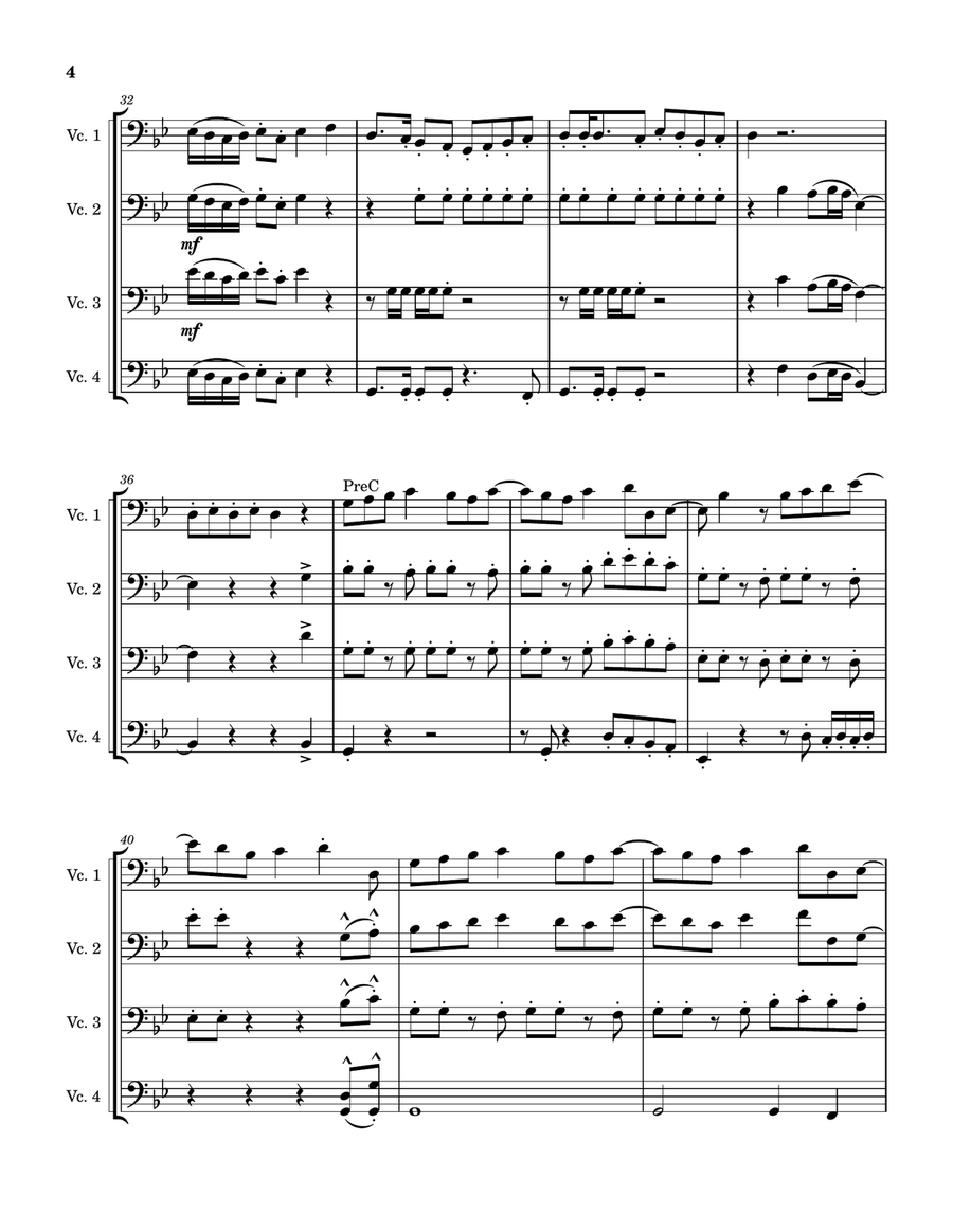 The Boy Is Mine The Boy Is Mine String Quartet scores gallery preview page 4