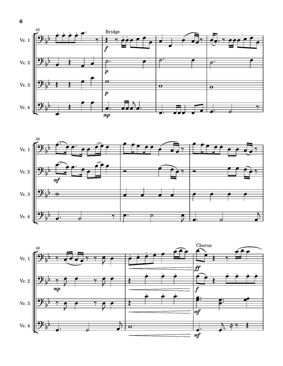 The Boy Is Mine The Boy Is Mine String Quartet scores gallery preview page 6