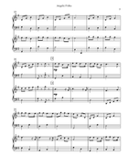 Angelic Polka, Harp Duet Pedal Harp scores gallery preview page 3