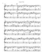 Angelic Polka, Harp Duet Pedal Harp scores gallery preview page 6