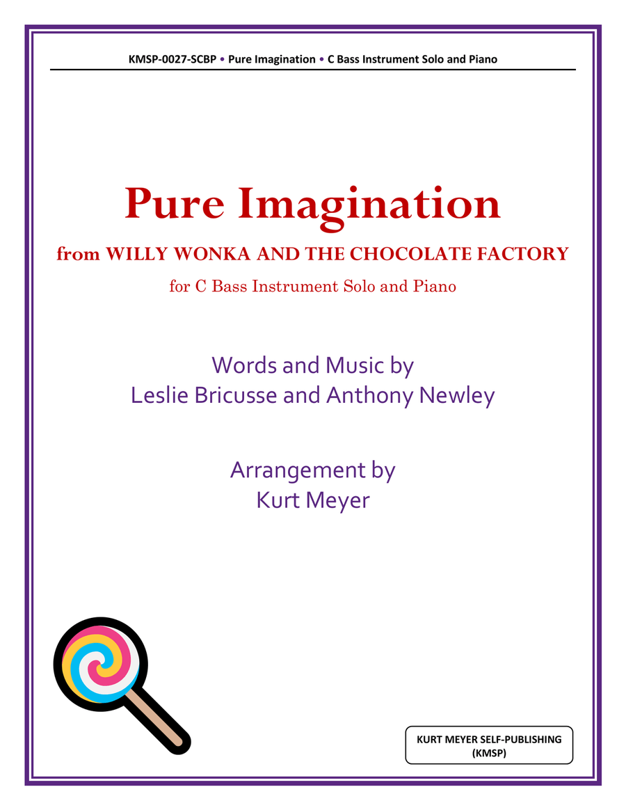 Pure Imagination Baritone Horn BC scores gallery preview page 1